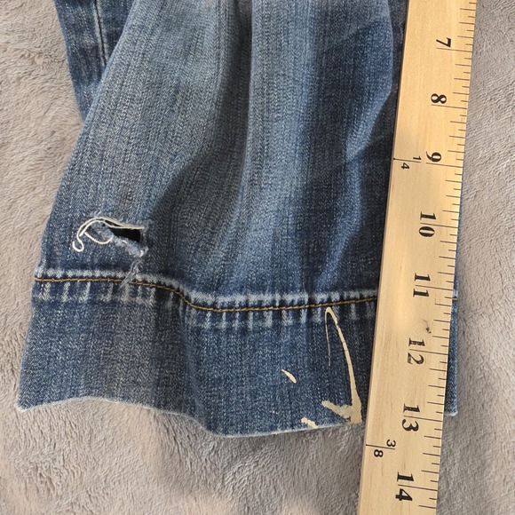 Anthropologie Pilcro and The Letterpress Womens 29 Denim Jean Shorts Low Rise - Picture 10 of 13